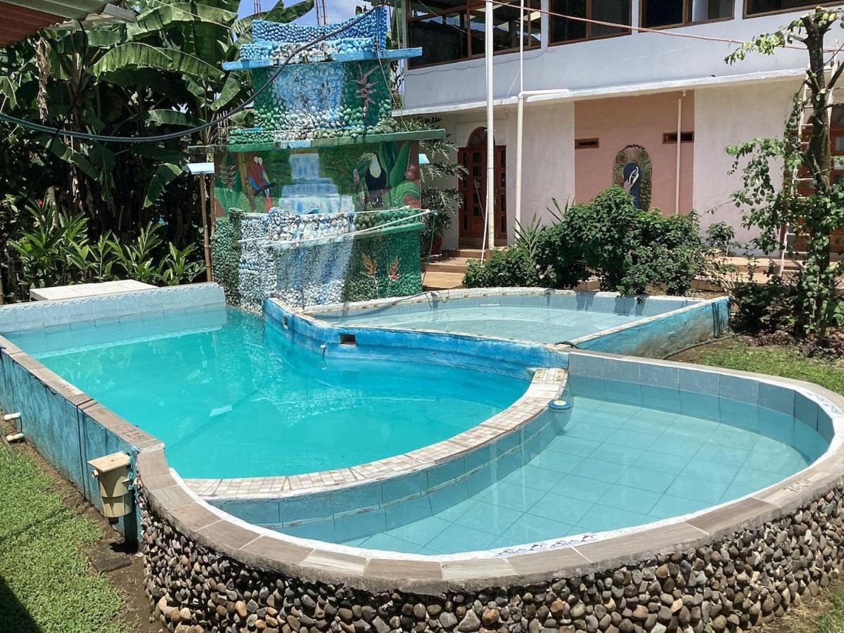 Exotic Flower Cabin2 Pool Agua Bendita Eksteriør billede